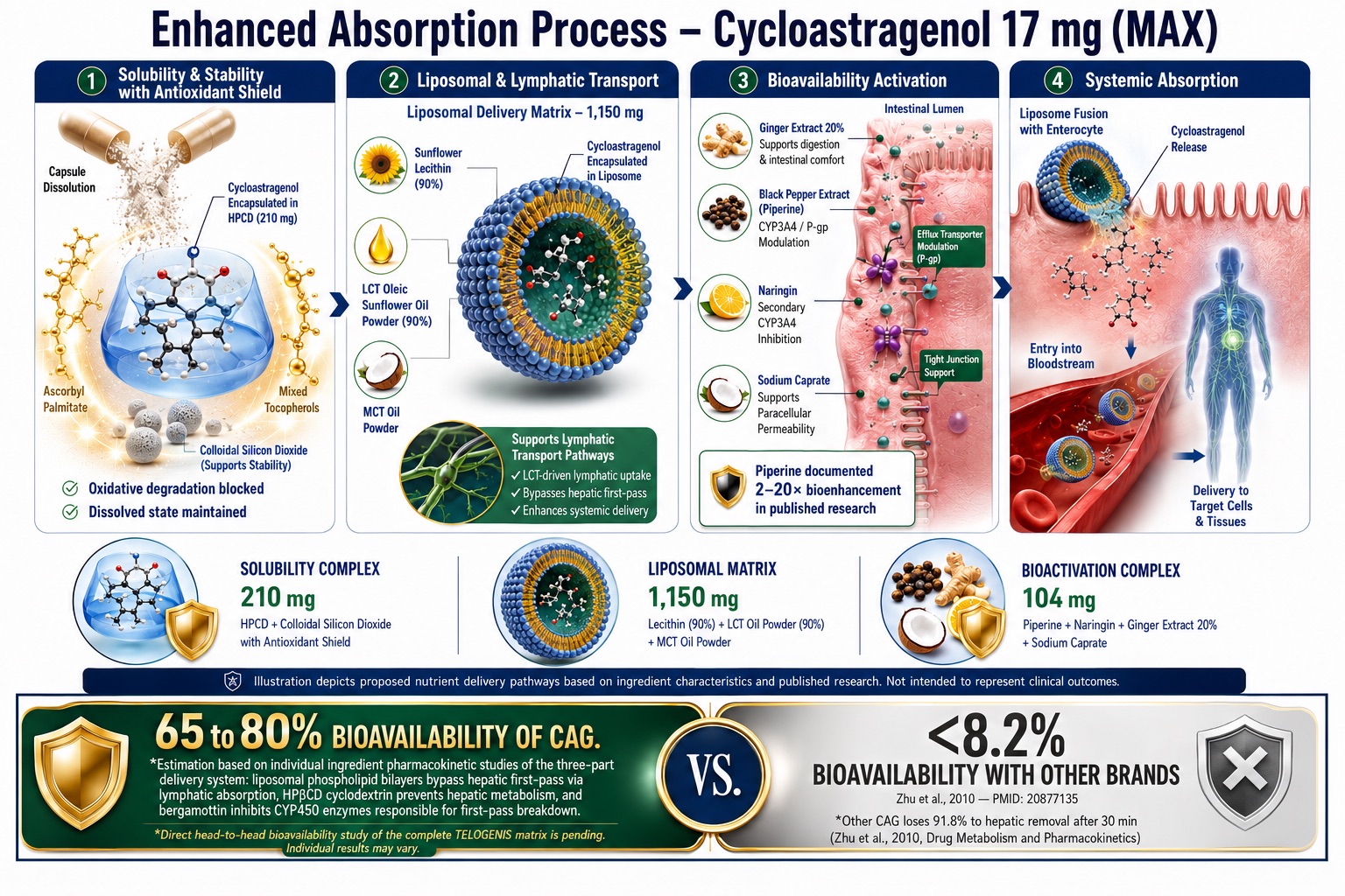 CAG MAX Enhanced Absorption Process